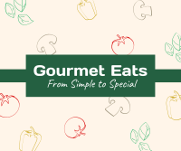 Gourmet Eats Facebook post Image Preview