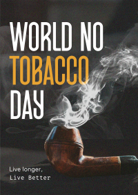 Minimalist Tobacco Day Flyer Preview