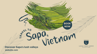 Sapa Vietnam Travel Facebook event cover Image Preview