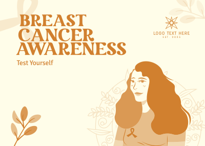 Breast Cancer Campaign Postcard Image Preview