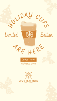 Christmas Cups Facebook story Image Preview