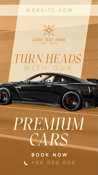 Premium Car Rental Instagram story Image Preview