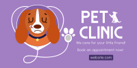 Pet Clinic Twitter post Image Preview