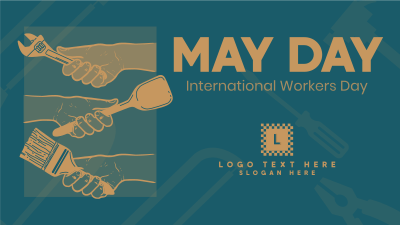 Hand in Hand on May Day Facebook event cover Image Preview