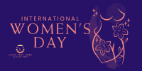 Int'l Women's Day  Twitter Post Design