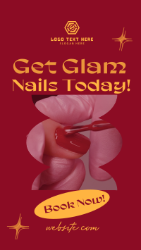 Glam Nail Salon TikTok video Image Preview