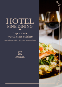 Hotel Fine Dining Poster Image Preview