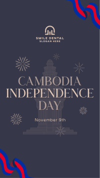 Cambodia Independence Festival Facebook story Image Preview