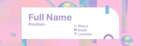 Funky Colors Email Signature Design