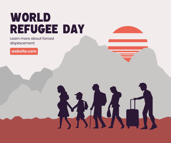 Refugee Day Awareness Facebook Post Design Image Preview