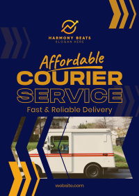 Courier Shipping Service Poster Image Preview