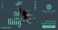 Sit Like a King Facebook ad Image Preview