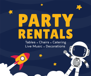 Kids Party Rentals Facebook post Image Preview