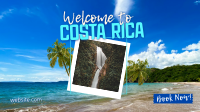 Paradise At Costa Rica Facebook Event Cover Design