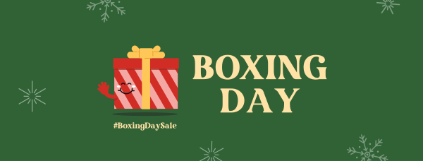 Boxing Day Gift Facebook Cover Design Image Preview