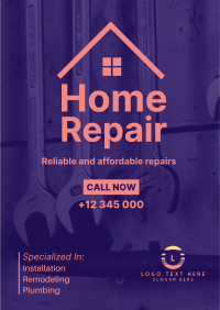 Home Maintenance Repair Flyer Image Preview