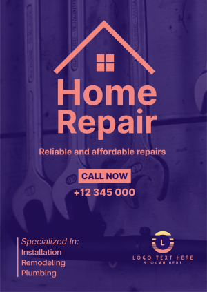 Home Maintenance Repair Flyer Image Preview