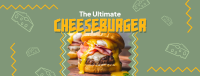 Classic Cheeseburger Facebook cover Image Preview