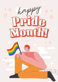 Modern Pride Month Celebration Poster Image Preview