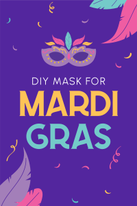 Mardi Gras Celebration Pinterest Pin Design