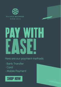 Minimalist Online Payment Flyer Image Preview