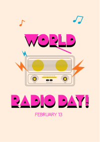 Radio Day Celebration Flyer Image Preview