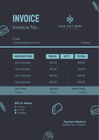 Classic Deli Invoice Image Preview