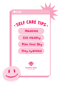 Self Care Tips Flyer Image Preview