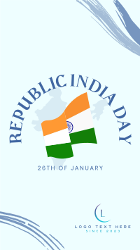 Indian Flag Facebook Story Design