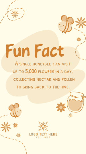 Bee Day Fun Fact Instagram Reel Image Preview