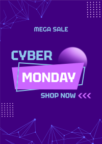 Tech Cyber Monday Sale Poster Image Preview