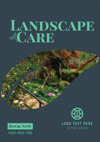 Landscape Care Flyer Design