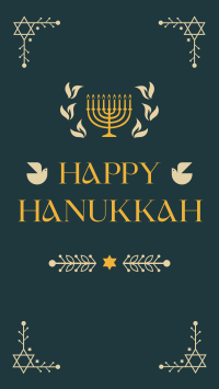 Hanukkah Menorah Ornament YouTube short Image Preview