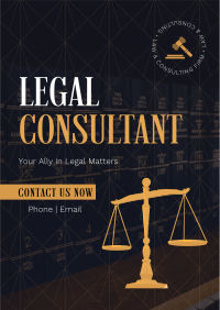 Corporate Legal Consultant Flyer Image Preview