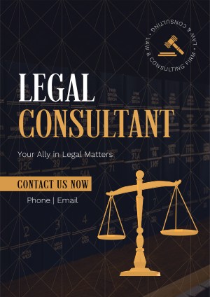 Corporate Legal Consultant Flyer Image Preview