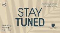 Stay Tuned Corporate Animation Preview
