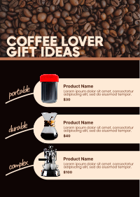 Coffee Gift Ideas Poster Image Preview