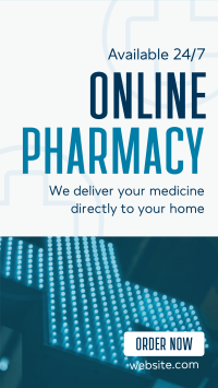 Online Pharmacy Business Facebook Story Design