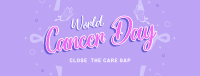 World Cancer Reminder Facebook Cover Design
