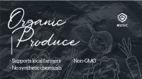 Organic Produce Video Image Preview