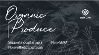 Organic Produce Video Image Preview