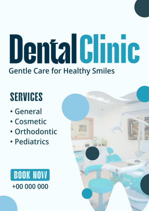 Professional Dental Clinic Flyer Image Preview