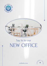 Our New Office Flyer Design