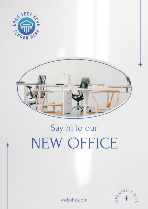 Our New Office Flyer Image Preview