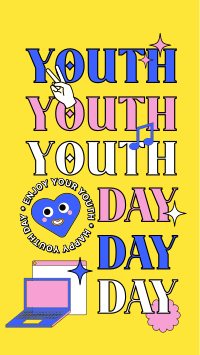Youth Day Collage Facebook Story Design