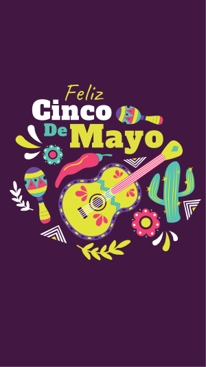 Feliz Cinco De Mayo Instagram story Image Preview