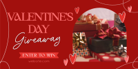 Valentine's Day Giveaway Twitter Post Design