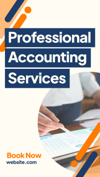 Accounting Services Available Instagram story Image Preview