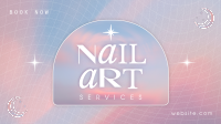 Girly Cosmic Nail Salon Animation Image Preview