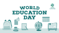 World Education Day Animation Image Preview